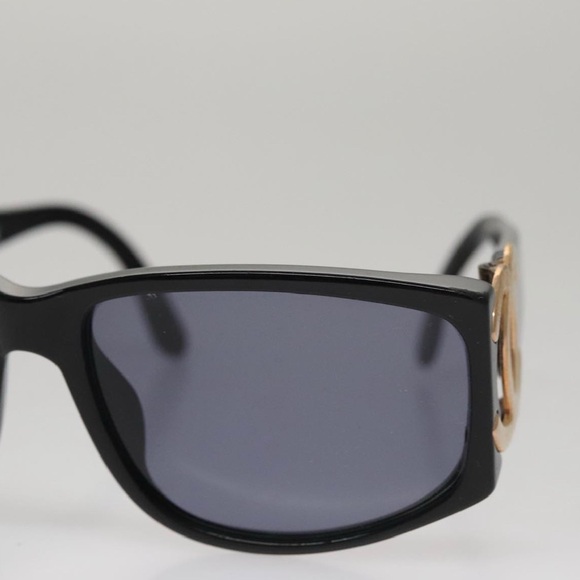 CHANEL Sunglasses plastic Black CC with case - Picture 6 of 10